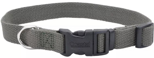 Coastal Pet New Earth Soy Adjustable Dog Collar Forest Green Media 1 of 18