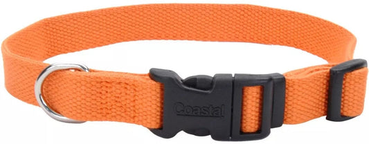 Coastal Pet New Earth Soy Adjustable Dog Collar Pumpkin Orange Media 1 of 19