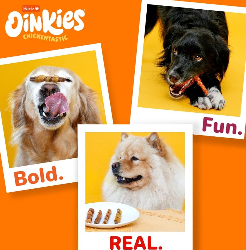Hartz Oinkies Chickentastic Hearty Twists for Dogs Media 8 of 8