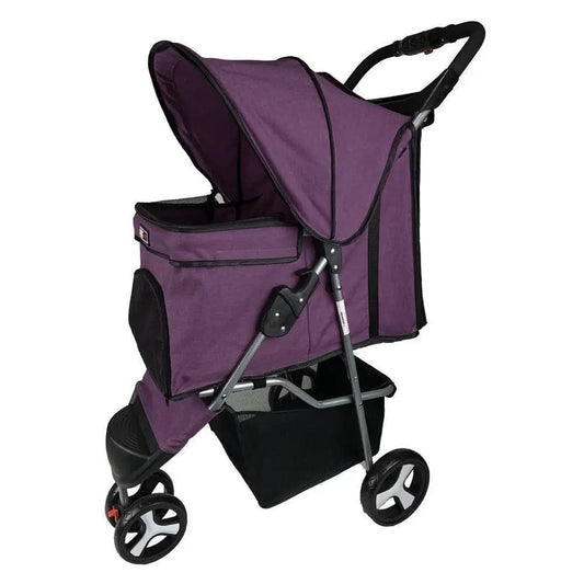 Dogline Casual Pet Stroller + Removable Cup Holder