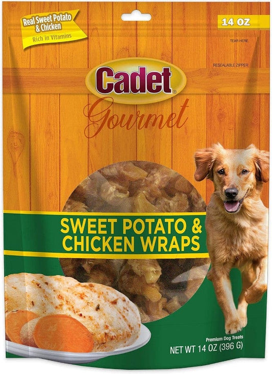 Cadet Gourmet Sweet Potato and Chicken Wraps for Dogs Media 1 of 5