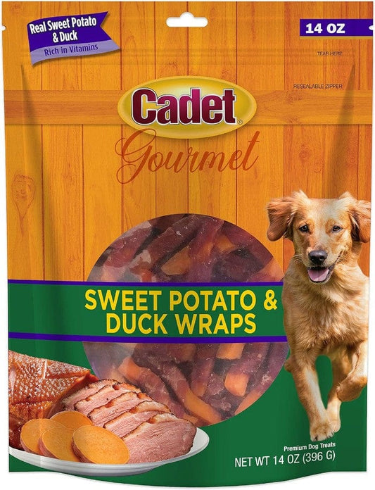 Cadet Gourmet Sweet Potato and Duck Wraps for Dogs Media 1 of 5