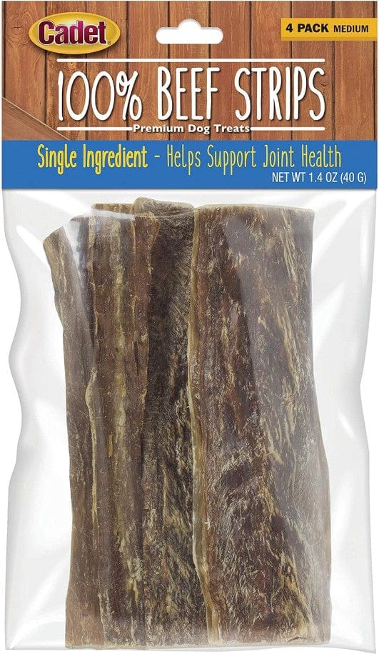 Cadet Single Ingredient Real Beef Strips for Dogs