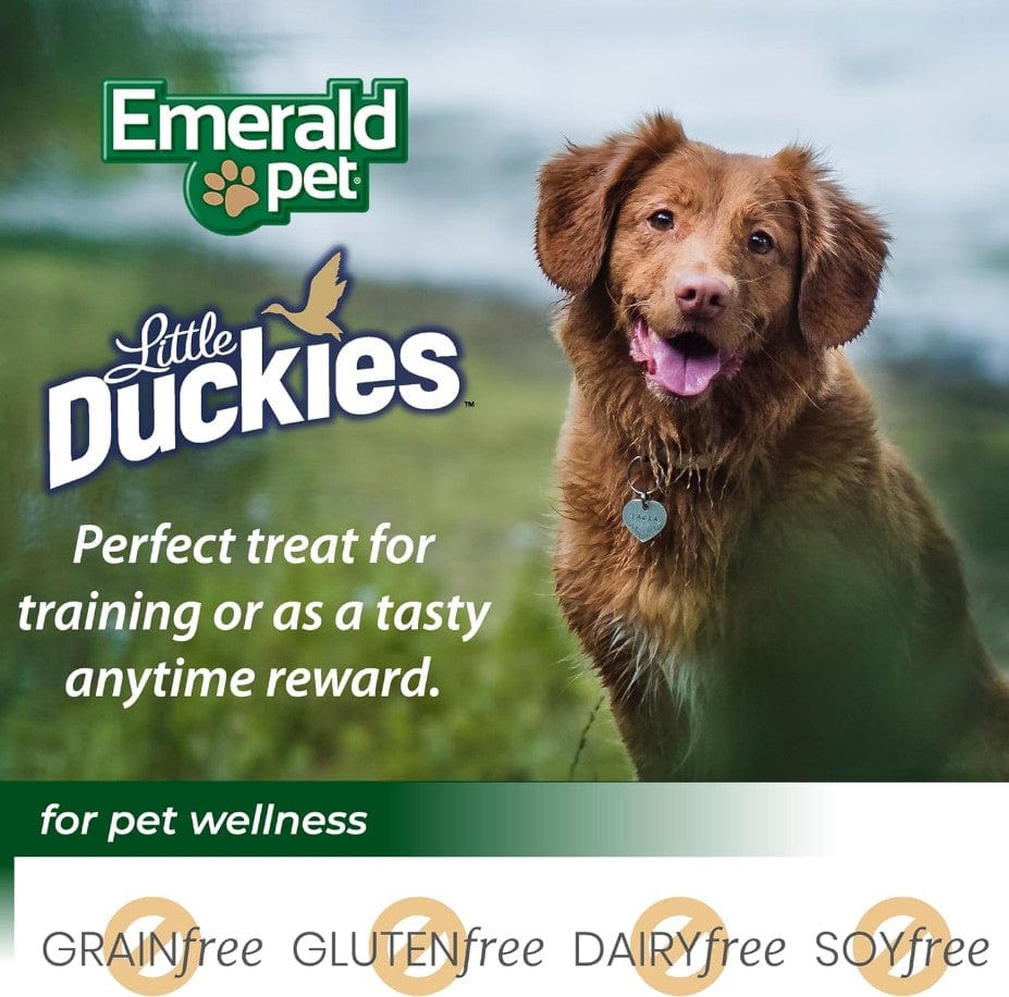 Emerald Pet Little Duckies Dog Treats with Duck and Blueberry Media 5 of 5