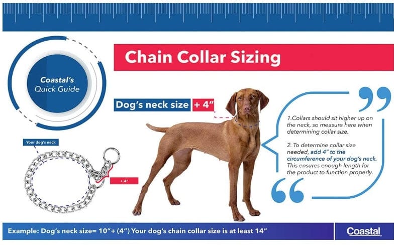 Coastal Pet Herm Sprenger Steel Chain Choke Dog Collar 4.0mm Media 2 of 2