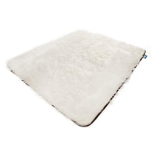 PAW BRANDS PupProtector™ Waterproof Throw Blanket - Polar White - Original (60" L X 50" W)