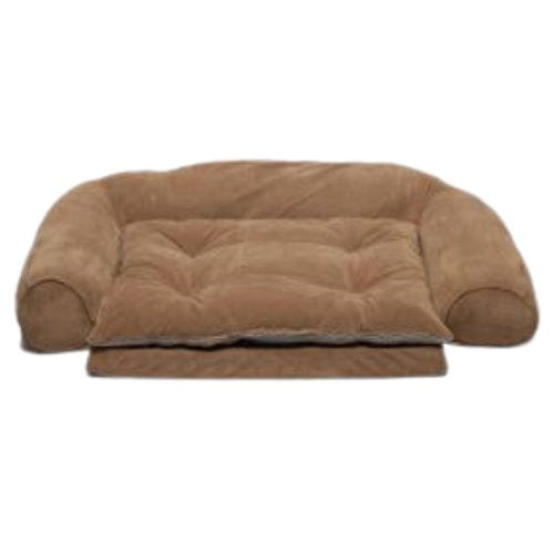 Ortho Sleeper Comfort Dog Bed Couch w/ Removable Cushion - Small to Large