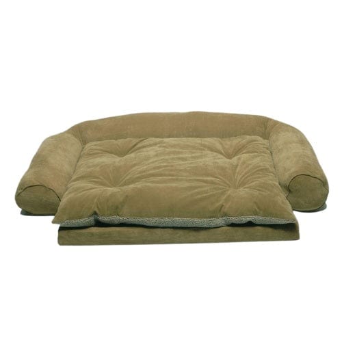 Ortho Sleeper Comfort Dog Bed Couch w/ Removable Cushion - Small to Large