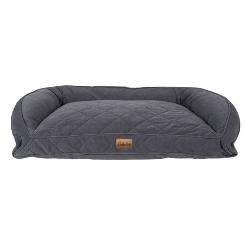 Quilted Microfiber Bolster Bed + Poly Fill Sm/Md. to Lg./Xl