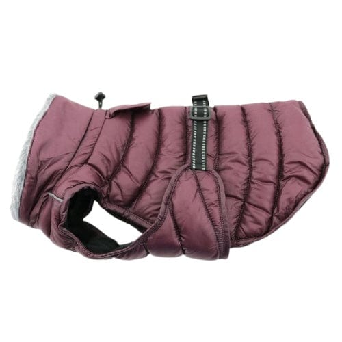 Alpine Extreme Cold Puffer Dog Coat - Burgundy X-Small to 5X-Large
