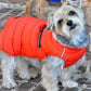 Alpine Extreme Cold Puffer Dog Coat - Orange X-Small to 5X-Large