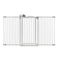 Richell One-Touch Pressure Mounted Pet Gate White 32.1-62.8 L x 2 W x 38.4 H