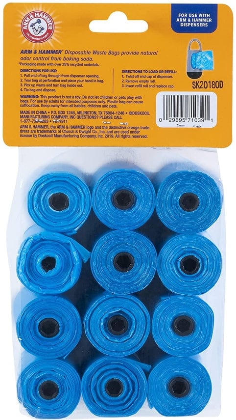 Arm and Hammer Dog Waste Refill Bags Fresh Scent Blue Media 5 of 5