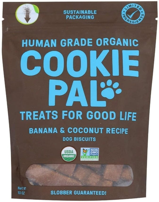 Cookie Pal Organic Dog Biscuits with Banana and Coconut Media 1 of 6