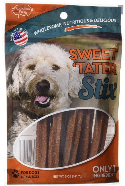 Carolina Prime Sweet Tater Stix Dog Treats Media 1 of 2