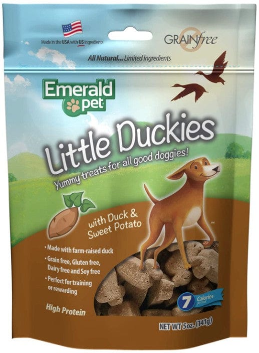 Emerald Pet Little Duckies Dog Treats with Duck and Sweet Potato Media 1 of 7