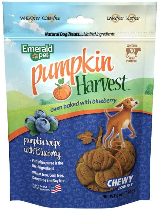 Emerald Pet Pumpkin Harvest Oven Baked Dog Treats with Blueberry Media 1 of 9