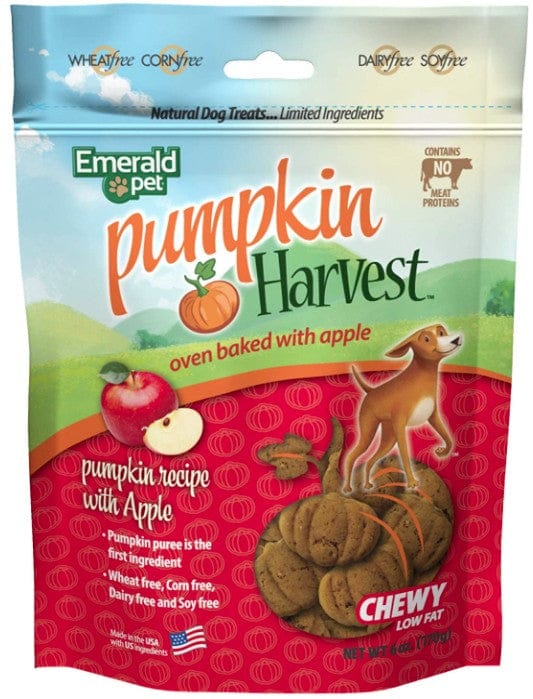 Emerald Pet Pumpkin Harvest Oven Baked Dog Treats with Apple Media 1 of 9