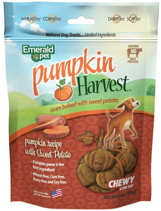 Emerald Pet Pumpkin Harvest Oven Baked Dog Treats with Sweet Potato Media 1 of 9
