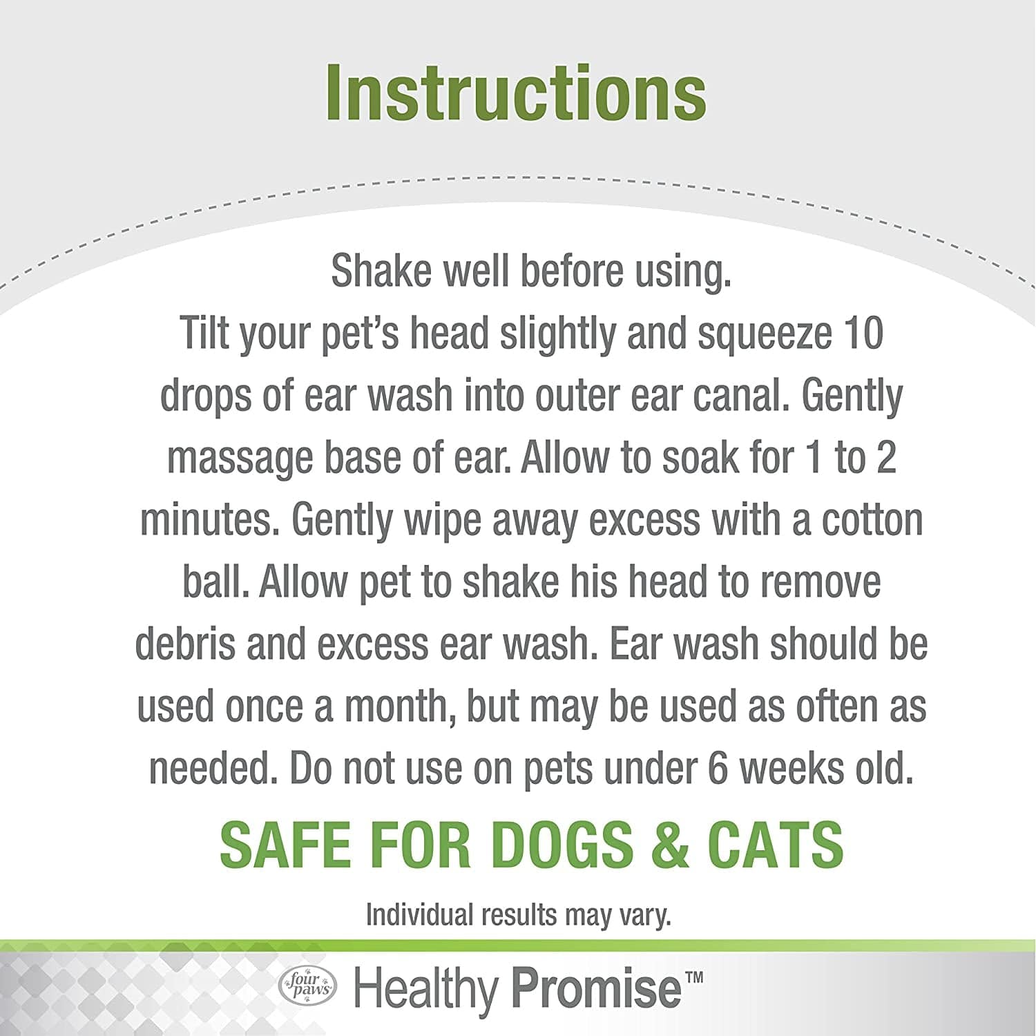 Four Paws Healthy Promise Dog and Cat Ear Wash Media 3 of 4