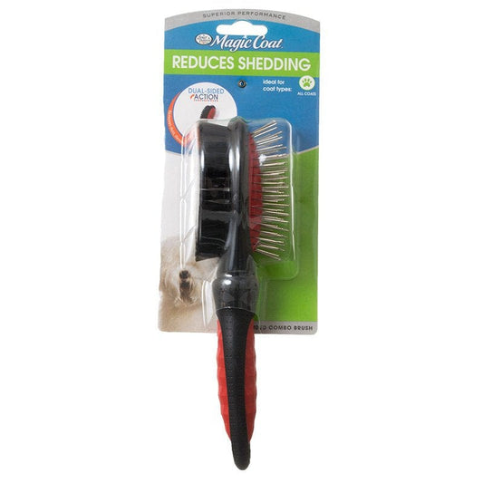 Magic Coat Dual-Sided Combo Brush for Dogs