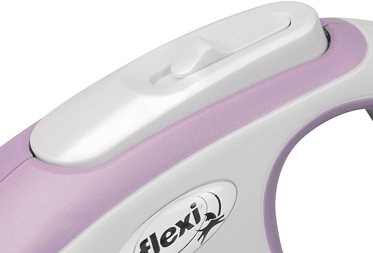 Flexi Comfort Retractable Nylon Tape Dog Leash Pink Media 3 of 8