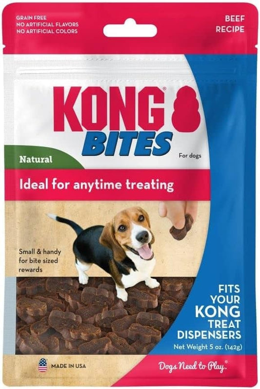 KONG Bites Beef Flavor Treats for Dogs Media 1 of 3