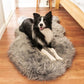 Paw PupRug Faux Fur Orthopedic Dog Bed Grey Media 5 of 7