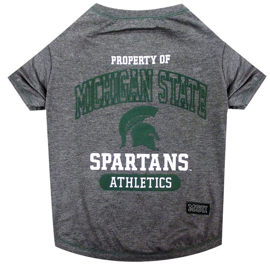 Pets First Michigan State Tee Shirt for Dogs and Cats Media 1 of 2