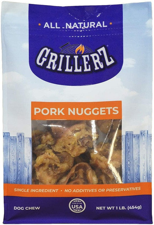 Grillerz All Natural Pork Nuggets Dog Chew Media 1 of 2
