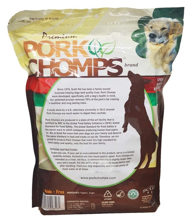 Pork Chomps Baked Pork Rolls Dog Treats Large Media 2 of 2