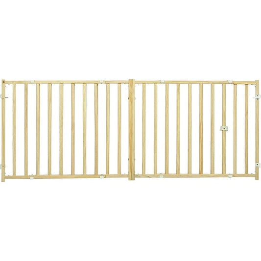 Midwest Extra-Wide Swing Pet Safety Gate Expands 50.25 - 94" Wide 24" Tall