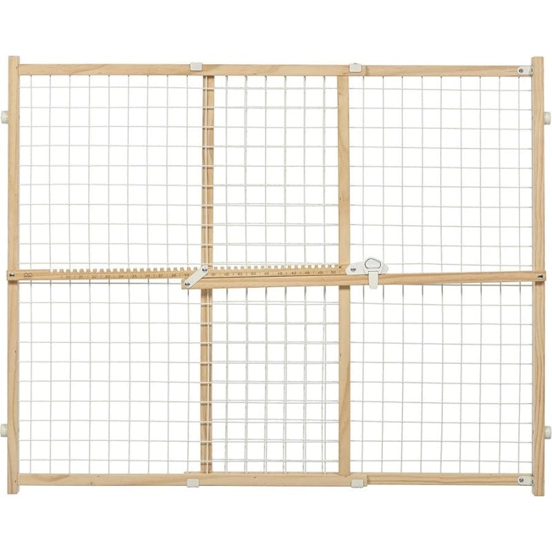 Midwest Wire Mesh Pet Safety Gate 32 Inches Tall & Expands 29-50 Inches Wide