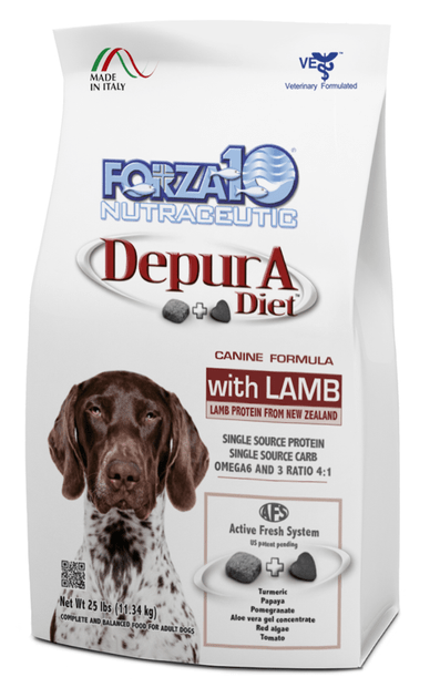 Forza10 Active Depura Diet Lamb Dry Dog Food