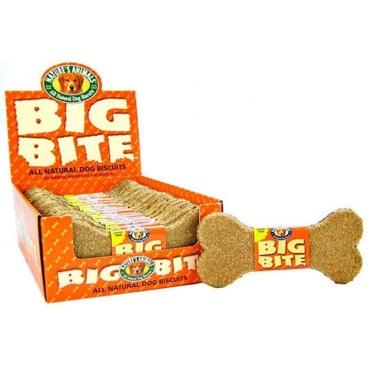 Natures Animals Big Bite Dog Treat - Cheddar Cheese Flavor 24 Pack