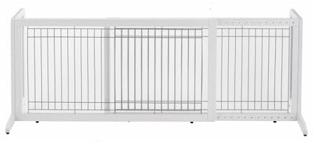 Richell Freestanding Dog Pet Gate Large - Origami White