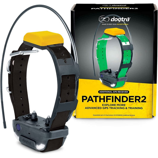 Dogtra Pathfinder 2 Additional Receiver Black Dog GPS Tracker e Collar Green LED