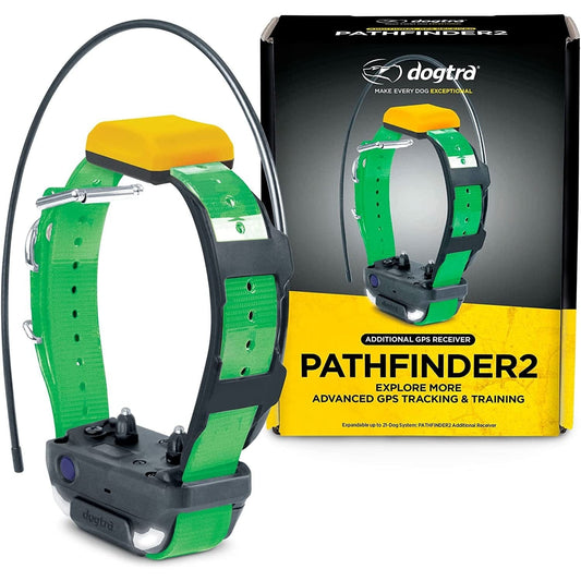 Dogtra Pathfinder 2 Additional Receiver Green Dog GPS Tracker e Collar Green LED