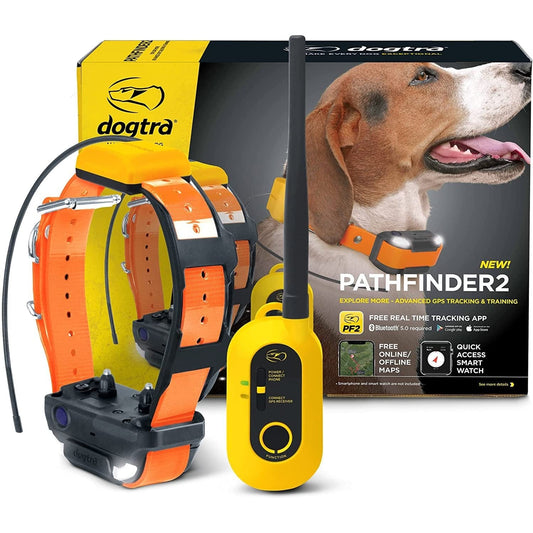 Dogtra Pathfinder 2 GPS Dog Tracker e Collar LED Light No Monthly fees Free App